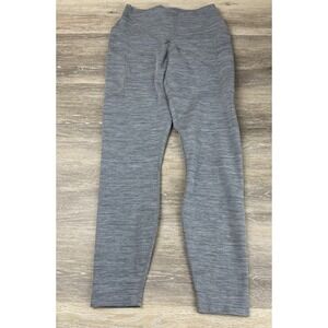 Nike One Women's Pocketed High Waisted 7/8 Ankle Leggings-FN3241- Grey- Medium‎